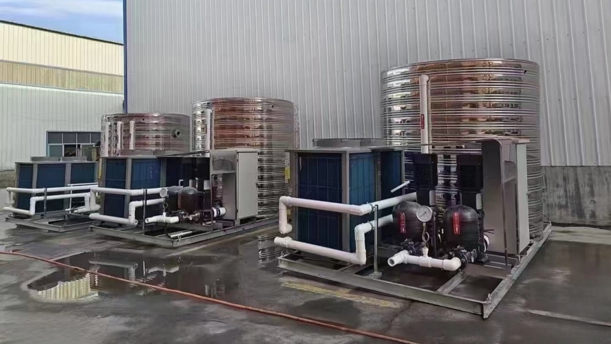 Errichtung eines selbstgebauten Industrieparks zur umweltfreundlichen Aufwertung! Dual-Source-Wärmepumpen setzen neue Maßstäbe für CO2-freie Fabrikgebäude. Errichtung eines selbstgebauten Industrieparks zur umweltfreundlichen Aufwertung! Dual-Source-Wärmepumpen setzen neue Maßstäbe für CO2-freie Fabrikgebäude.