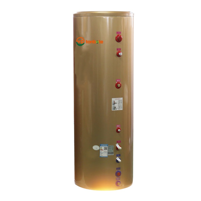 Luftenergie-Fluorkreislauf-Druckwassertank, runder Edelstahl-Wasserspeichertank mit konstantem Druck, Fluorkreislauf-Druckisolierwassertank