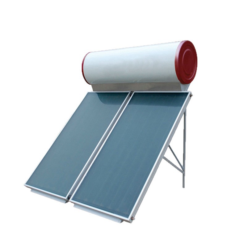 Solarwarmwasserbereitertank, solarintegrierter isolierter Wassertank, Haushaltswassertank aus Edelstahl 304